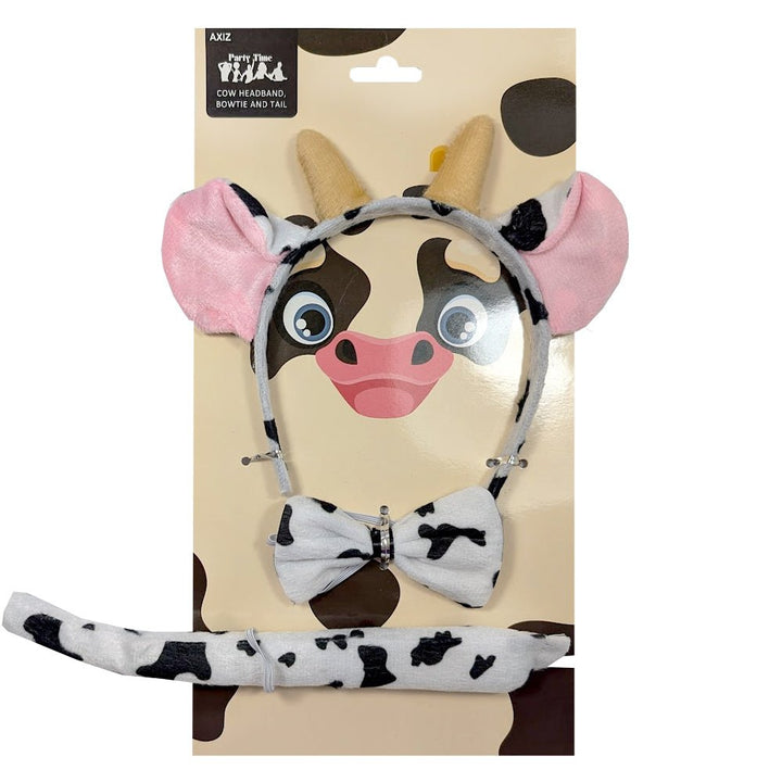 3pc Deluxe Animal Dress Up Set - Milk Cow - Everything Party