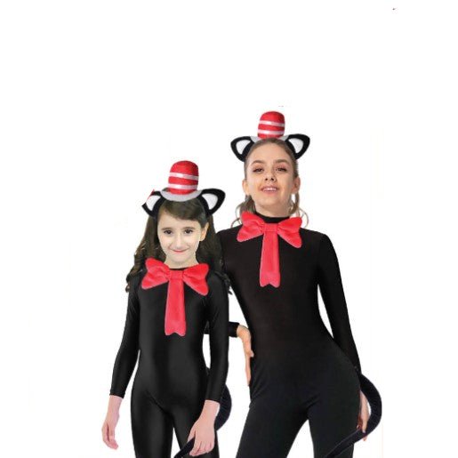 3pcs Dr Seuss Cat in the Hat Style Silly Cat Accessory Set - Everything Party