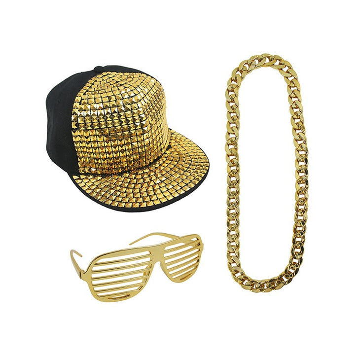 3pcs Hip Hop Instant Dress Up Set - Everything Party