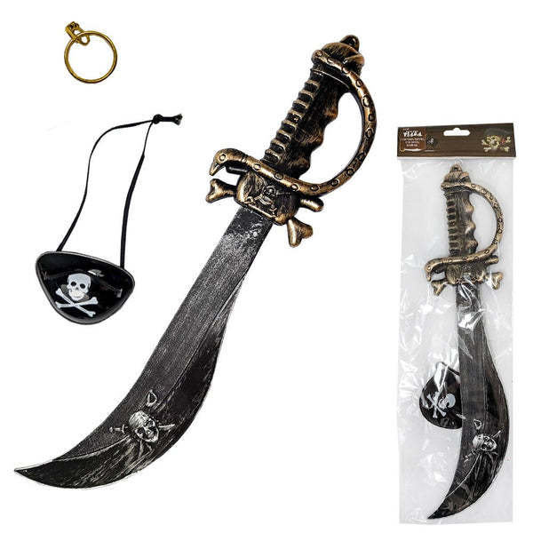 3pcs Pirate Sword Dress Up Set - Everything Party