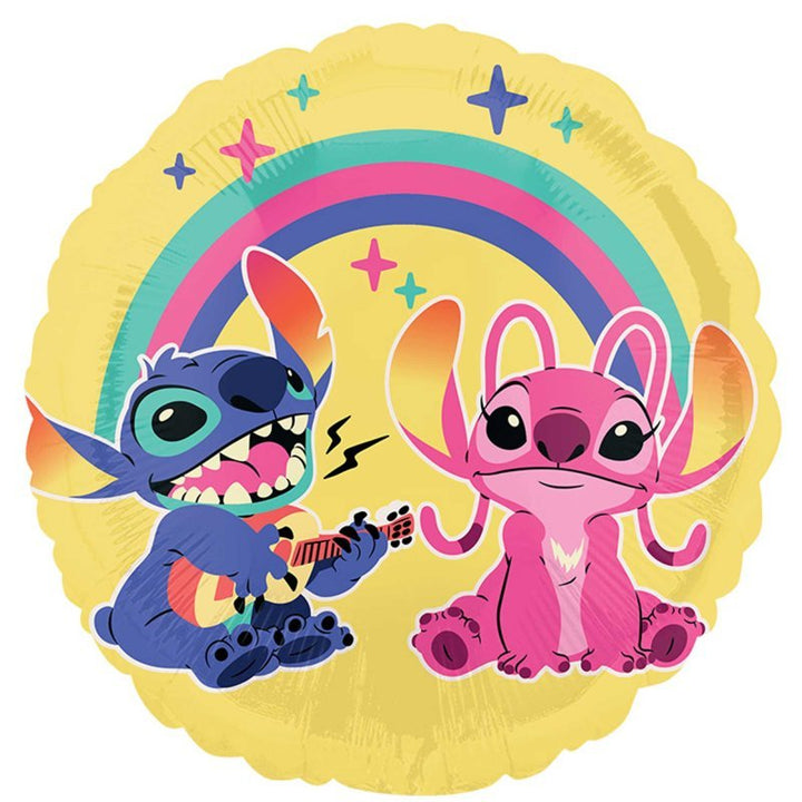 45cm Anagram Licensed Lilo & Stitch Foil Balloon - Everything Party