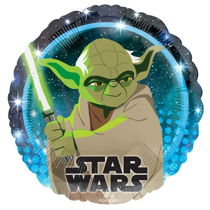 46cm Anagram Star Wars Yoda Foil Balloon - Everything Party