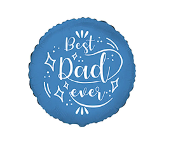 46cm Best Dad Ever Foil Balloon - Everything Party