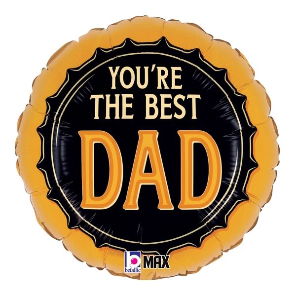 46cm You're the Best Dad Foil Balloon - Everything Party