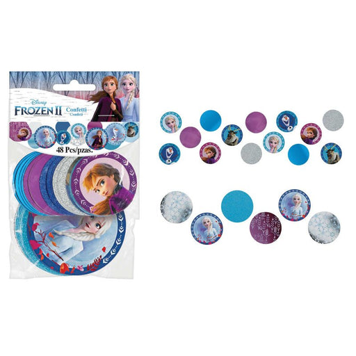 48pcs Disney Frozen 2 Giant Confetti Circles - Everything Party