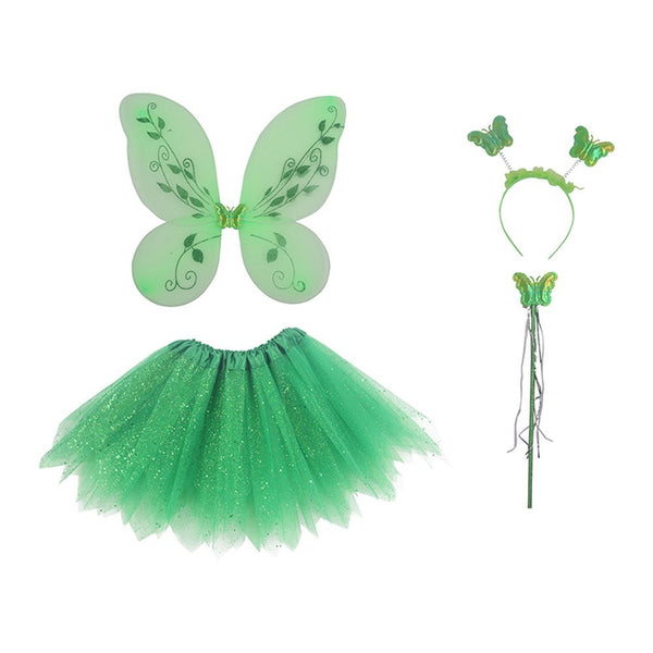 4pcs Green Fairy Dress Up set - Everything Party