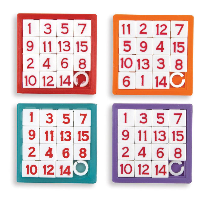 4pk Number Puzzles Party Favors - Everything Party