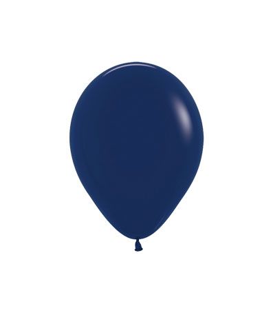 5" Sempertex Plain Latex Balloon - Fashion Navy Blue - Everything Party