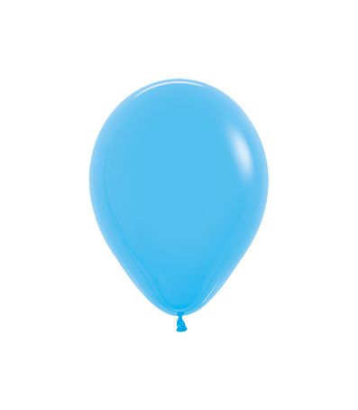 5" Sempertex Plain Latex Balloon - Round Fashion Blue - Everything Party