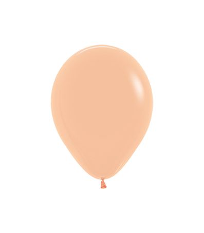 5" Sempertex Plain Latex Balloon - Round Fashion Blush Peach - Everything Party