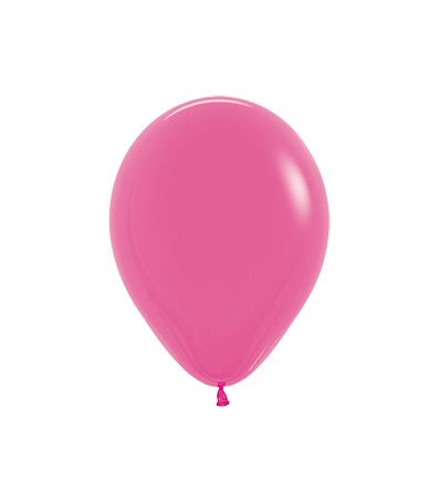 5" Sempertex Plain Latex Balloon - Round Fashion Fuchsia - Everything Party