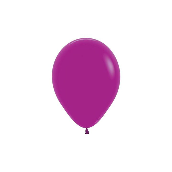 5" Sempertex Plain Latex Balloon - Round Fashion Purple Orchild - Everything Party