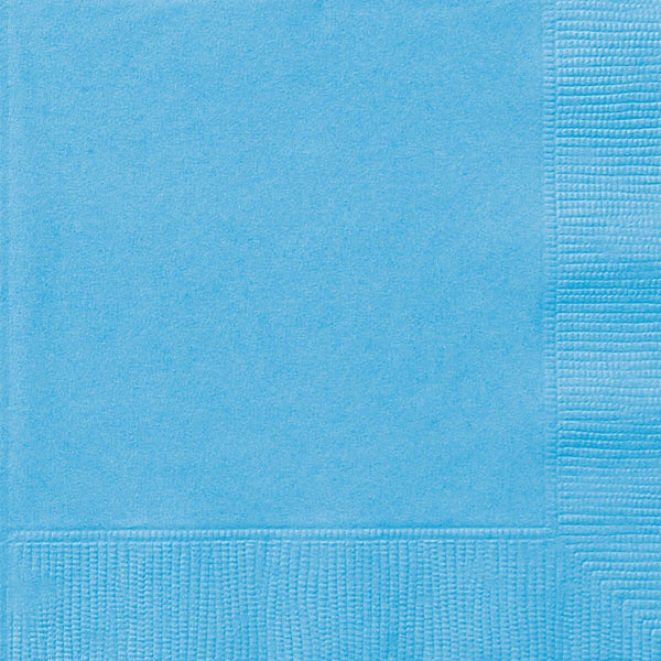 50pk Napkins - Power Blue - Everything Party
