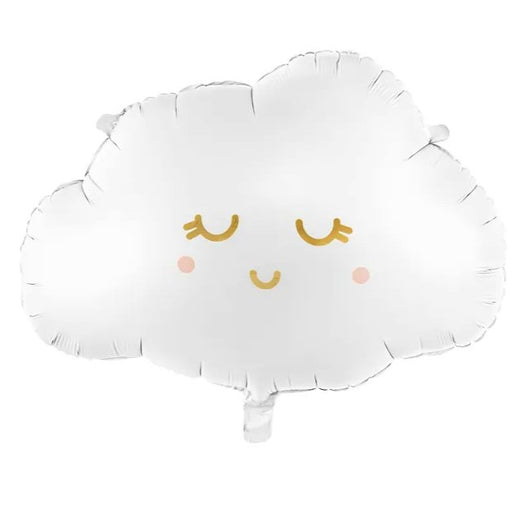 51cm White Cloud Shape Foil Balloon - Everything Party