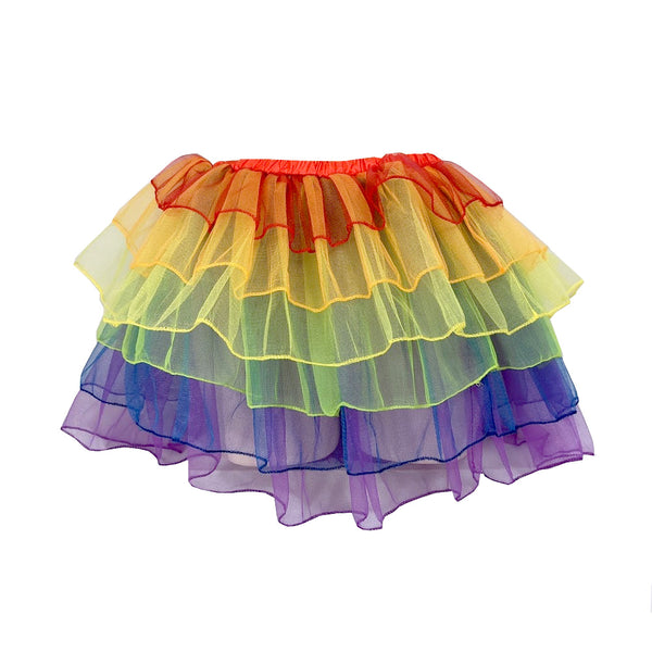 Adult Rainbow Multi Layers Tutu Skirt