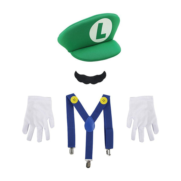 5pcs Luigi Style Instant Dress Up Set - Everything Party