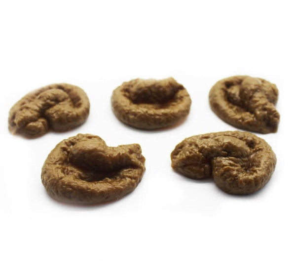 5pcs Novelty Fake Poo Joke Toy – Realistic - Looking Gag Gift for Pranks & Party Fun - Everything Party