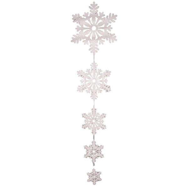 5pk Christmas Hanging Snowflakes - Everything Party