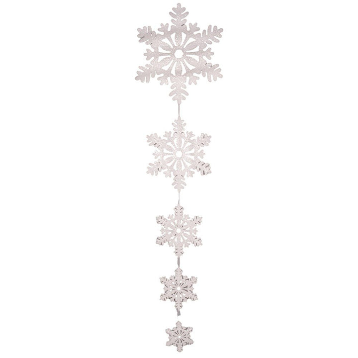 5pk Christmas Hanging Snowflakes - Everything Party