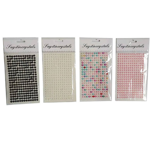 6mm Pearl Craft Stickers - Everything Party