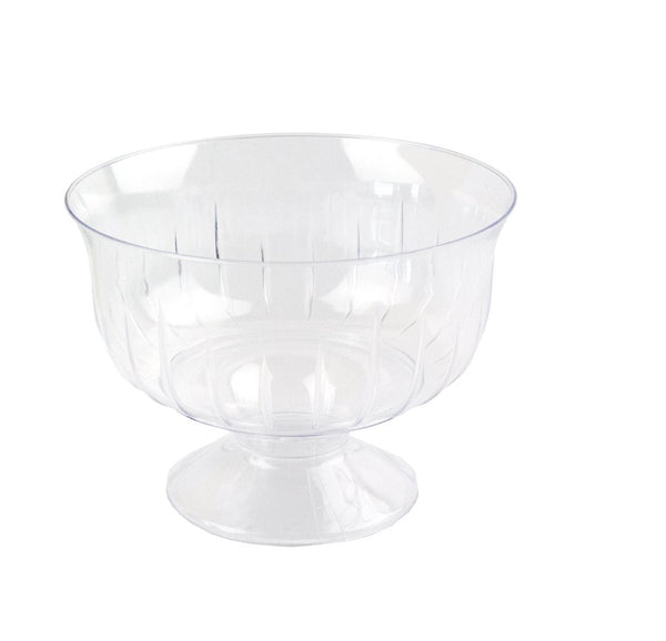6pk Reusable Plastic Clear Dessert Cups - Everything Party