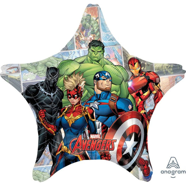 71cm Anagram Licensed Jumbo Avengers Marvel Powers Foil Balloon - Everything Party
