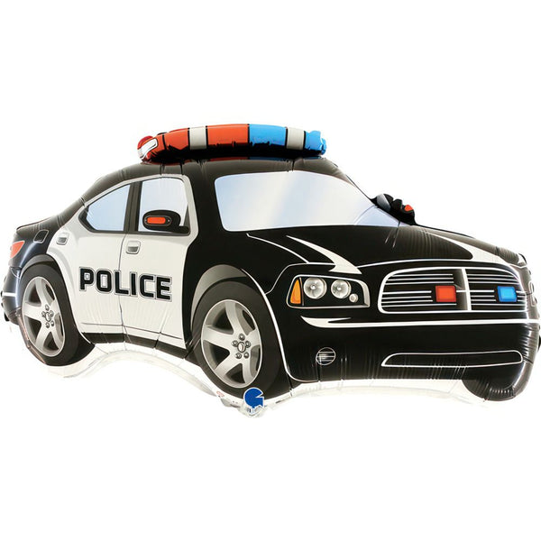 71cm Grabo Police Car Shape Foil Balloon - Everything Party
