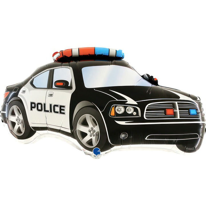71cm Grabo Police Car Shape Foil Balloon - Everything Party