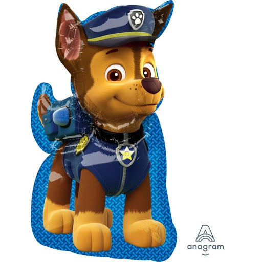 78cm Anagram Licensed Paw Patrol Chase Shape Foil Balloon - Everything Party