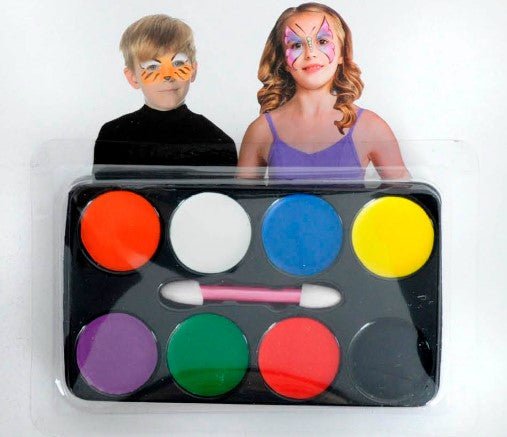 8 Colours Face Paint Base set - Everything Party