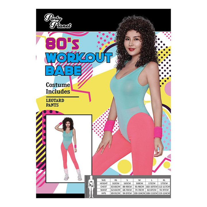 80's Workout Lady Costume - Everything Party
