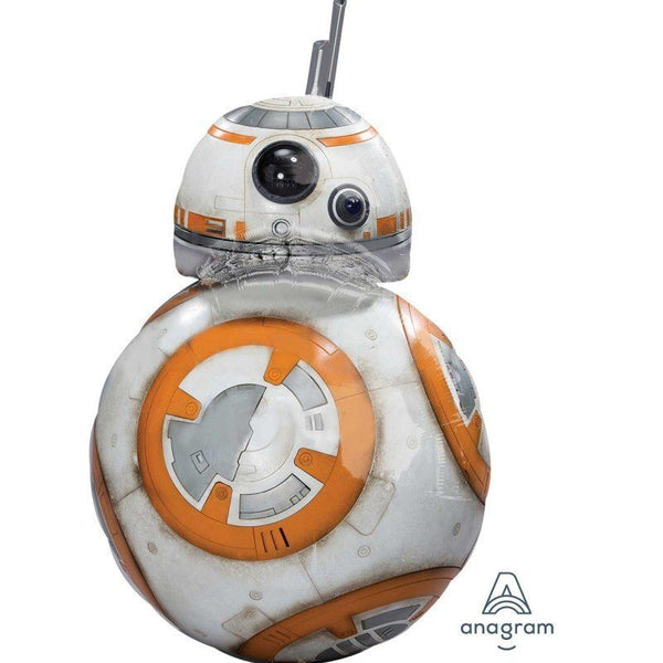 83cm Anagram Supershape Star Wars The Force Awakens BB8 Foil Balloon - Everything Party
