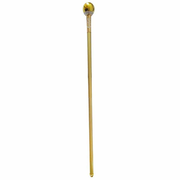 88cm Gold Bling Cane - Everything Party
