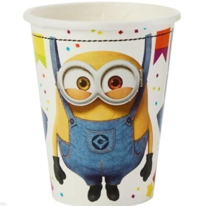 8pk Despicable Me Minion Paper Cups - Everything Party