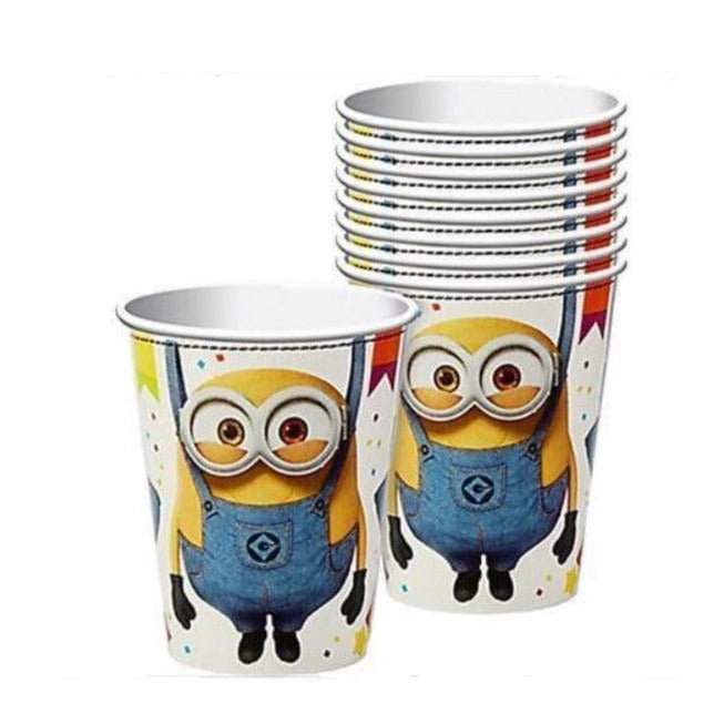 8pk Despicable Me Minion Paper Cups – Everything Party