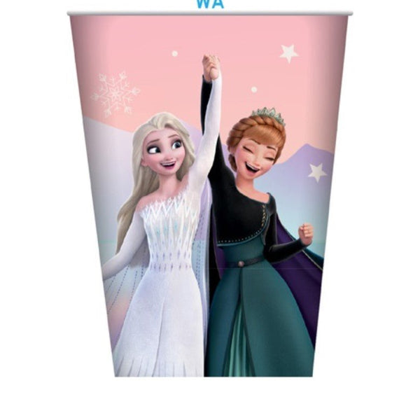 8pk Frozen 2 Paper Cups 250ml - Everything Party