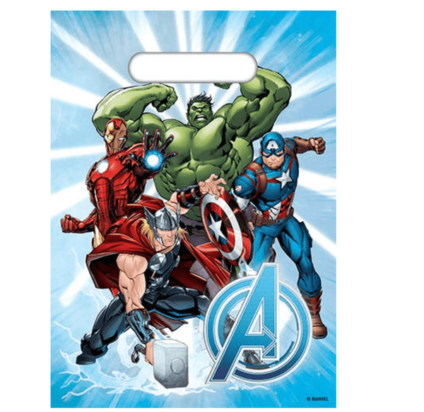 8pk Marvel Avengers Party Bags - Everything Party