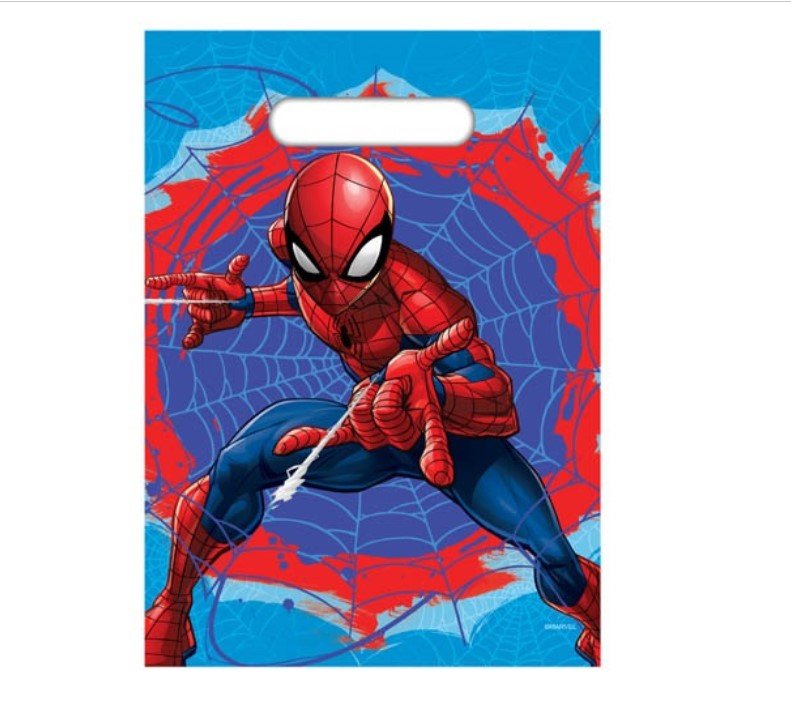 8pk Marvel Spiderman Party Bags – Everything Party