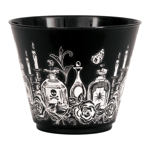 8pk Sketchy Skull Plastic Tumblers – 266ml (9oz) - Everything Party