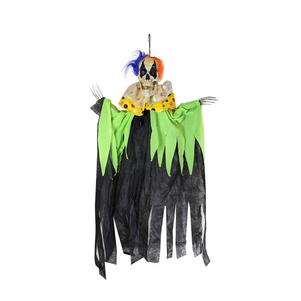 90cm Hanging Light Up Clown Halloween Decoration - Everything Party