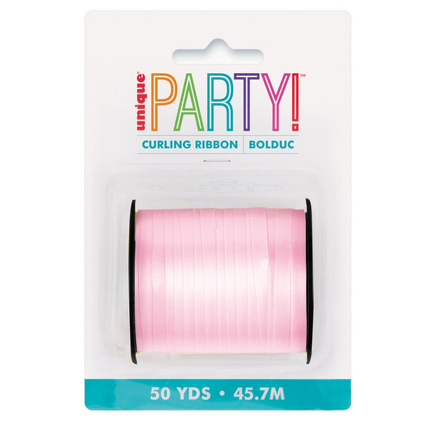 91.4m Curling Ribbon - Pastel Pink - Everything Party