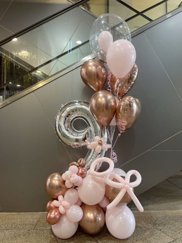 9th Birthday Balloon Arrangement - Everything Party