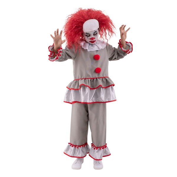 Boy Killer Clown IT Style Costume
