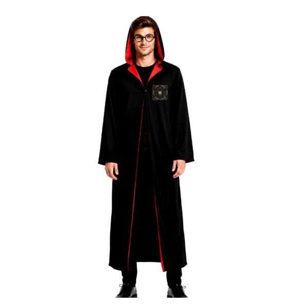 Adult Black and Red Harry Potter Style Robe – Everything Party
