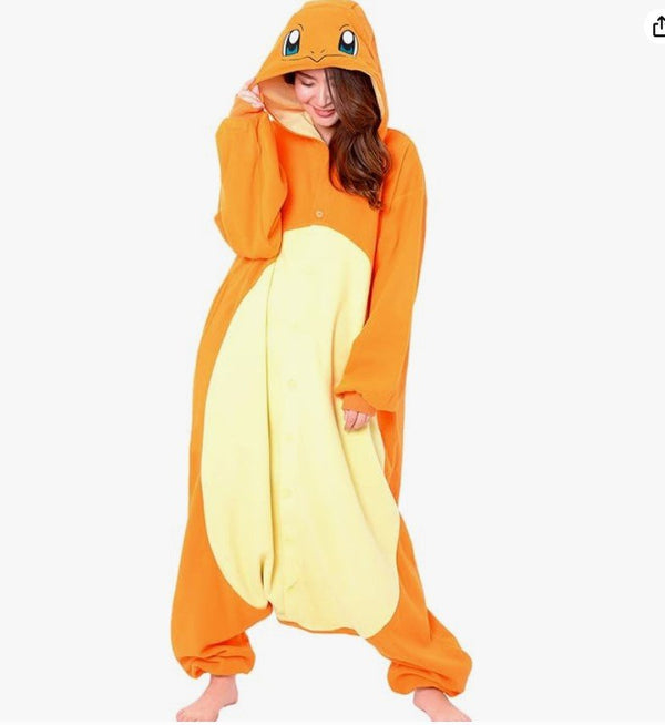 Adult Charmander Kigurumi Style Onesie - Everything Party