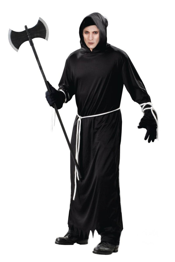 Adult Death Robe Costume – Grim Reaper Halloween Outfit - Everything Party