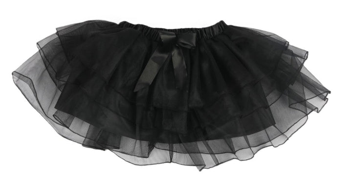Adult Deluxe Tutu with Soft Tulle - Black - Everything Party