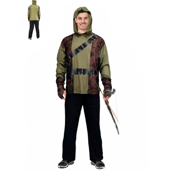 Adult Forest Bandit Costume – Robin Hood Style Outfit - Everything Party
