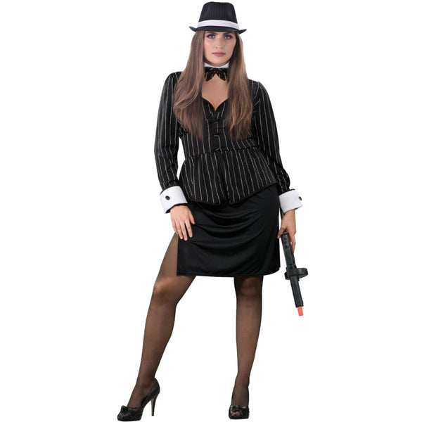 Adult Gangster Woman Costume - Everything Party