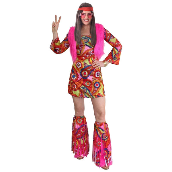Adult Groovy Lady Dress Costume - Everything Party